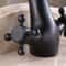 Black Waterfall Vessel Sink Faucet Oil Rubbed Brass Mixer Tap 3