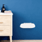 White ABS Folding Shower Seat Wall Mounted Foldable Shower Bench 10