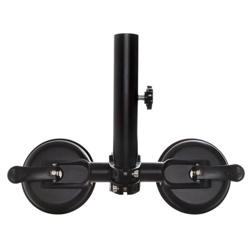 Adjustable Car Flag Pole Holder Double Suction Cup Off Road Mount Bracket 1