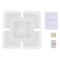Modern Square LED Ceiling Light Flush Mount Fixture 1