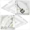 Modern Square LED Ceiling Light Flush Mount Fixture 3