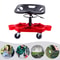 Heavy Duty Adjustable Rolling Shop Stool With Wheels Garage Mechanic Seat 12