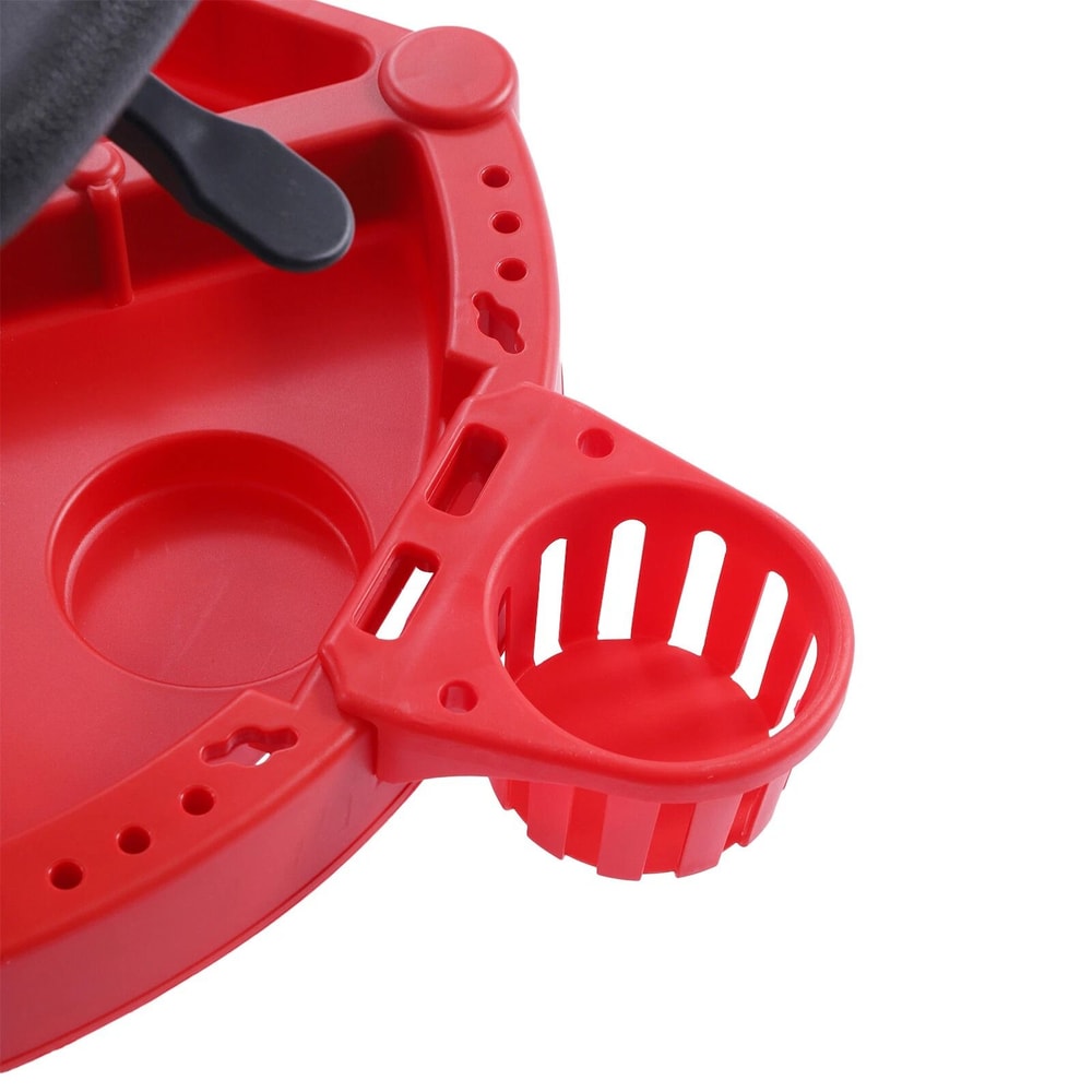 Heavy Duty Adjustable Rolling Shop Stool With Wheels Garage Mechanic Seat 3