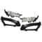 Kia Optima Fog Lights With Front Bumper Covers LH RH Set 0