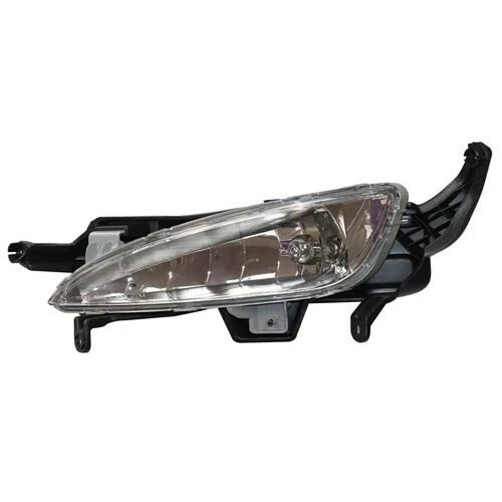 Kia Optima Fog Lights With Front Bumper Covers LH RH Set 1