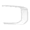 Right Front Bumper Molding Trim For Mitsubishi Outlander Sport Chrome 11