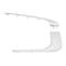 Right Front Bumper Molding Trim For Mitsubishi Outlander Sport Chrome 9