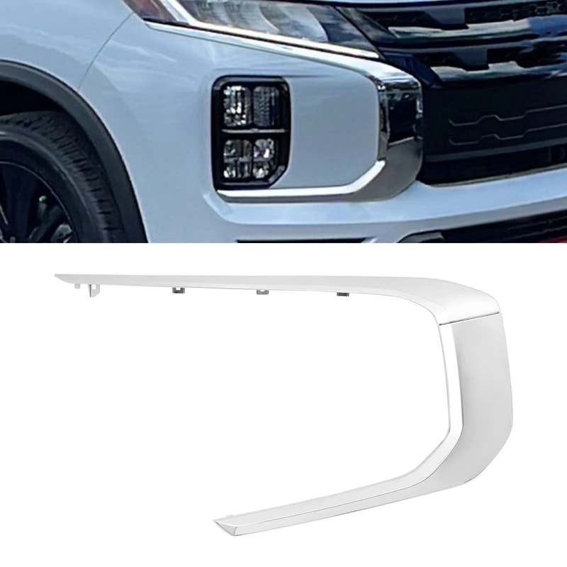 Right Front Bumper Molding Trim For Mitsubishi Outlander Sport Chrome 16