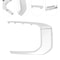 Right Front Bumper Molding Trim For Mitsubishi Outlander Sport Chrome 17