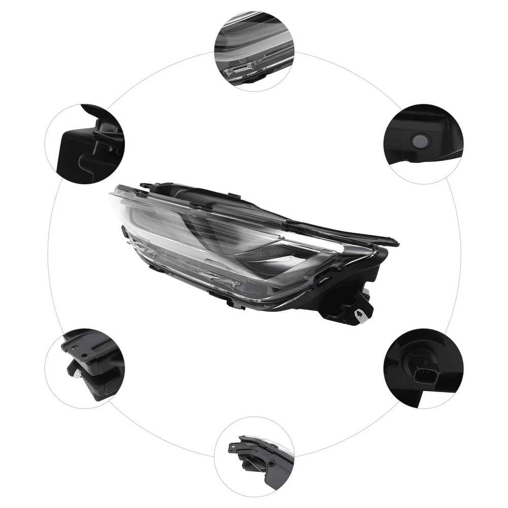 Chevy Blazer Headlight Left Driver Side Front Lamp For Chevrolet Blazer 1