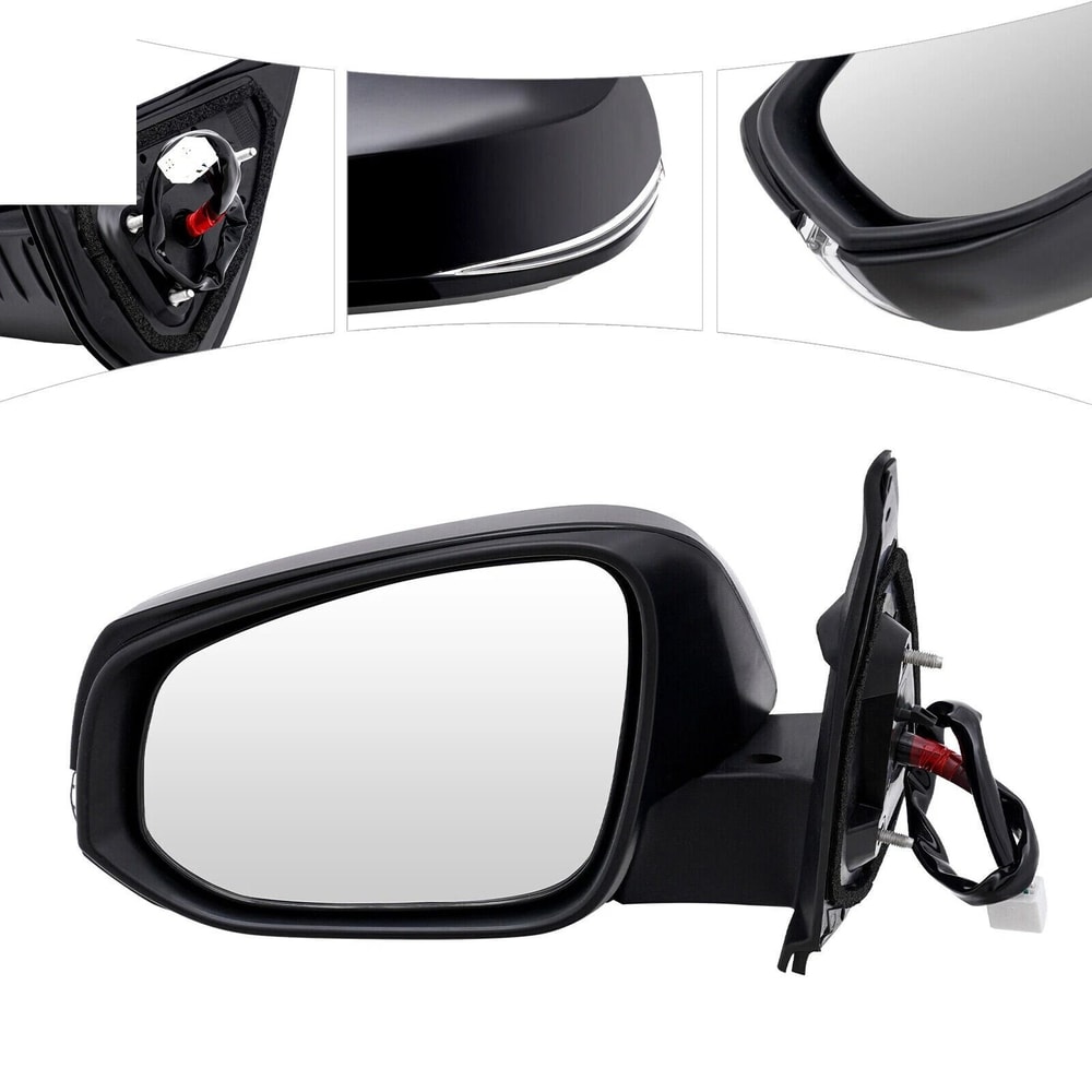 Toyota Tacoma Driver Side Mirror Heated Turn Signal Paintable Replacement 10