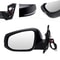 Toyota Tacoma Driver Side Mirror Heated Turn Signal Paintable Replacement 10
