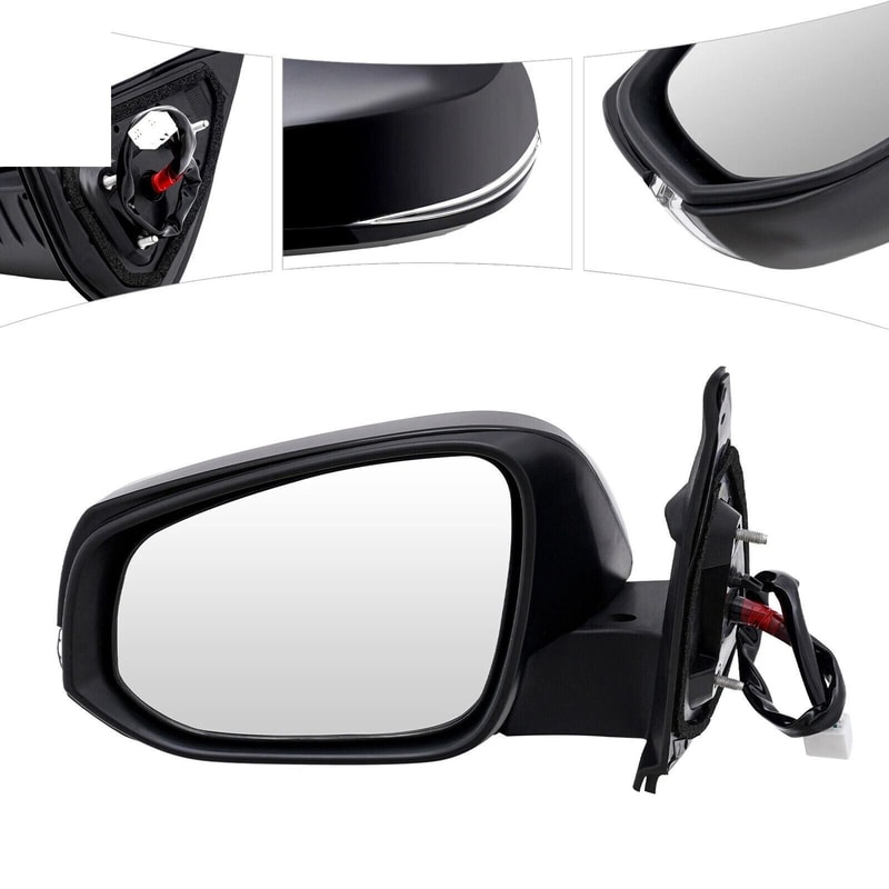 Toyota Tacoma Driver Side Mirror Heated Turn Signal Paintable Replacement 10