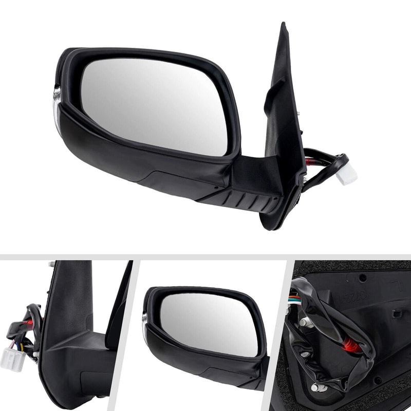 Toyota Tacoma Driver Side Mirror Heated Turn Signal Paintable Replacement 11