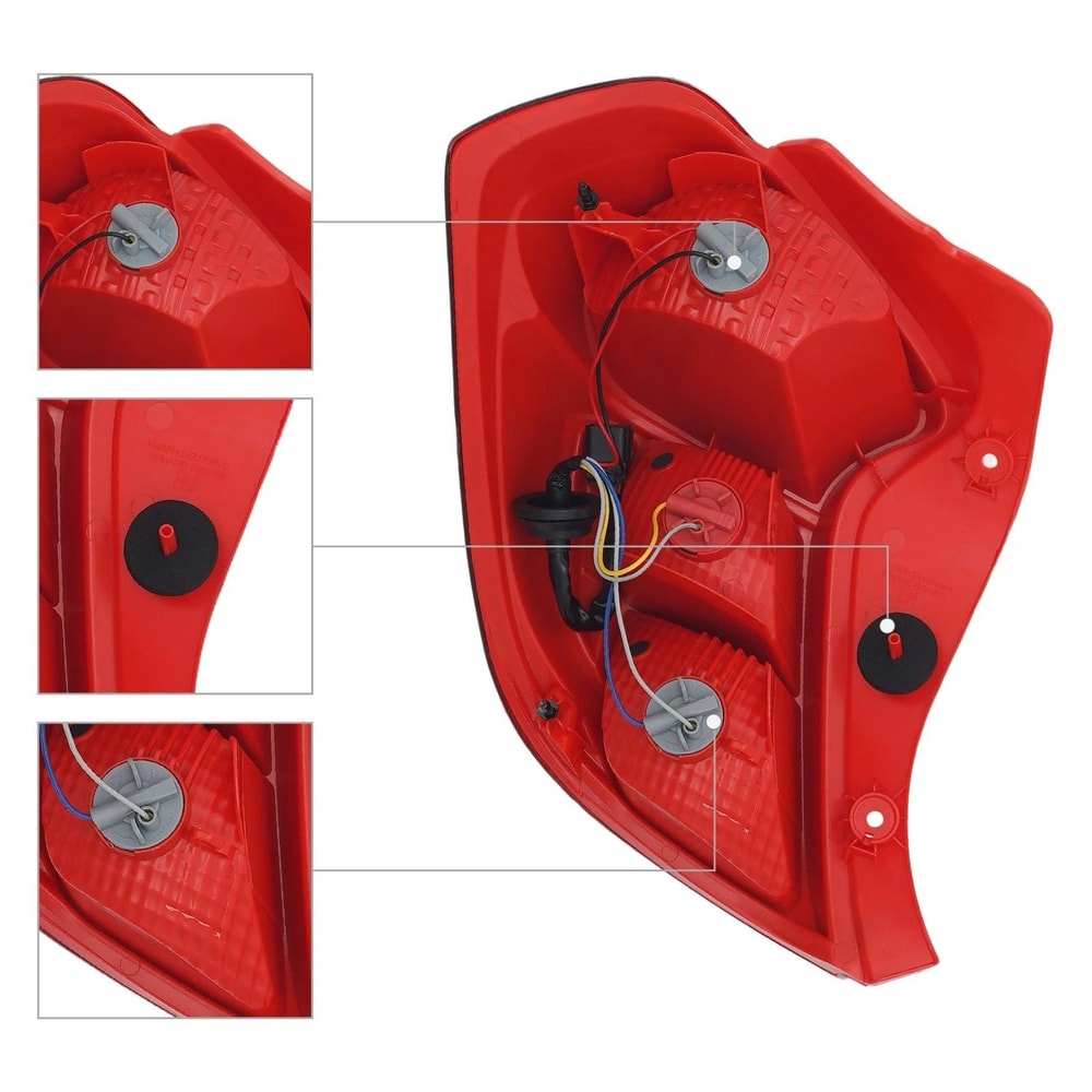 Chevrolet Spark Right Tail Light 5 Pin Passenger Rear Lamp 9