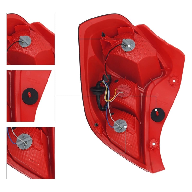 Chevrolet Spark Right Tail Light 5 Pin Passenger Rear Lamp 9