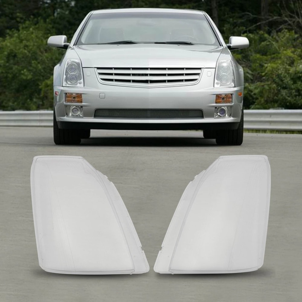 Cadillac STS Headlight Lens Cover Set For STS And STS V 0