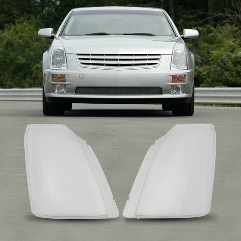 Cadillac STS Headlight Lens Cover Set For STS And STS V 0