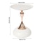Modern Small Round Metal Side Table For Living Room Bedroom 12