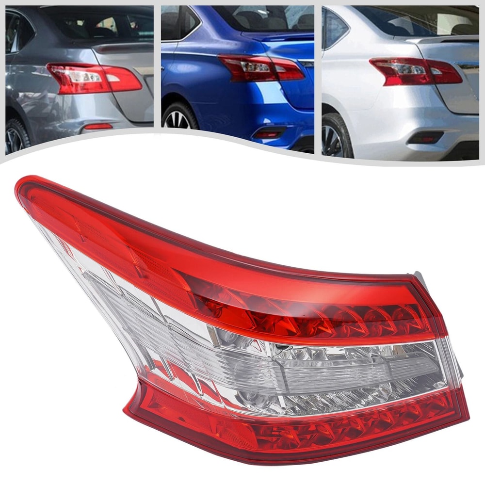 Nissan Sentra Left Outer Driver Side Tail Light For Models 15
