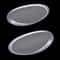 Porsche Headlight Lens Cover Pair For Carrera Targa 5