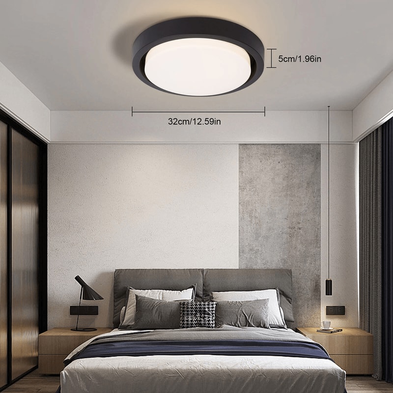 Modern LED Ceiling Light Acrylic Flush Mount Fixture For Living Room Bedroom Kitchen 5