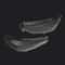 Clear Front Headlight Lens Cover Pair For BMW 4 Series 1