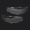 Clear Front Headlight Lens Cover Pair For BMW 4 Series 2