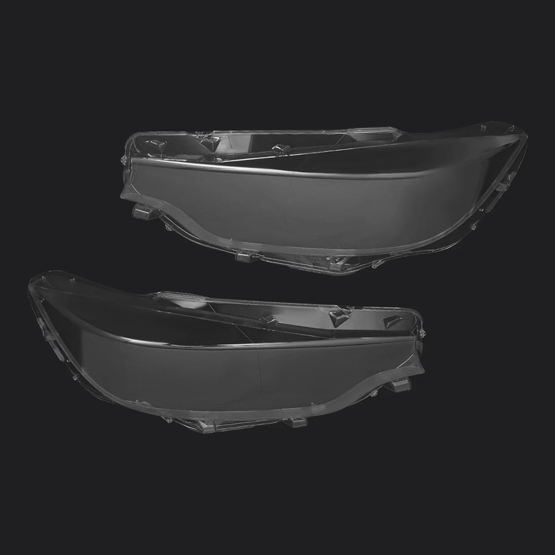 Clear Front Headlight Lens Cover Pair For BMW 4 Series 2