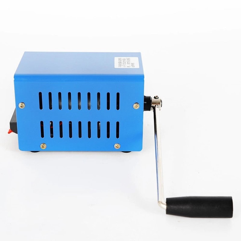 Hand Powered Emergency USB Charging Generator Portable Manual Dynamo Power 3