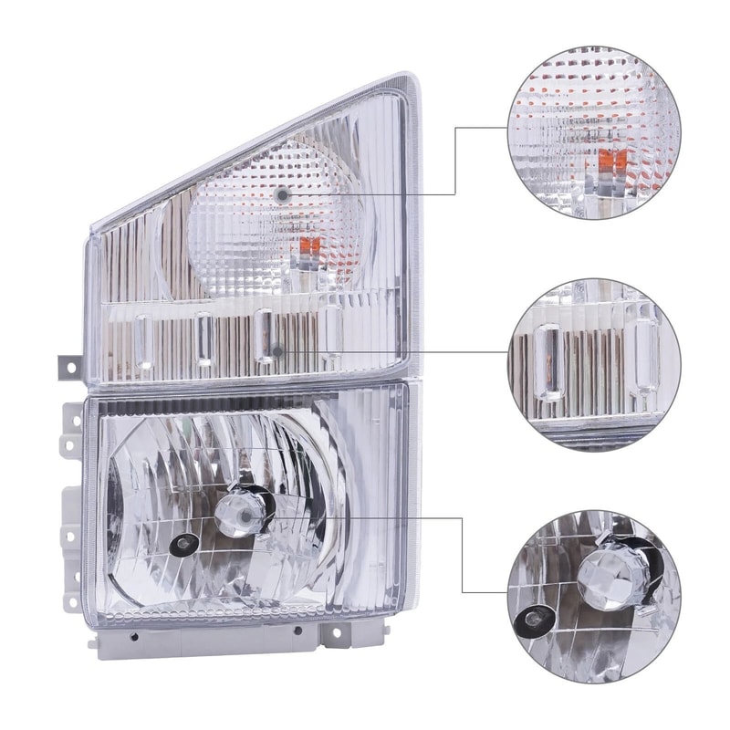 Isuzu NPR Driver Side Headlight Corner Lamp Left Halogen Assembly 1
