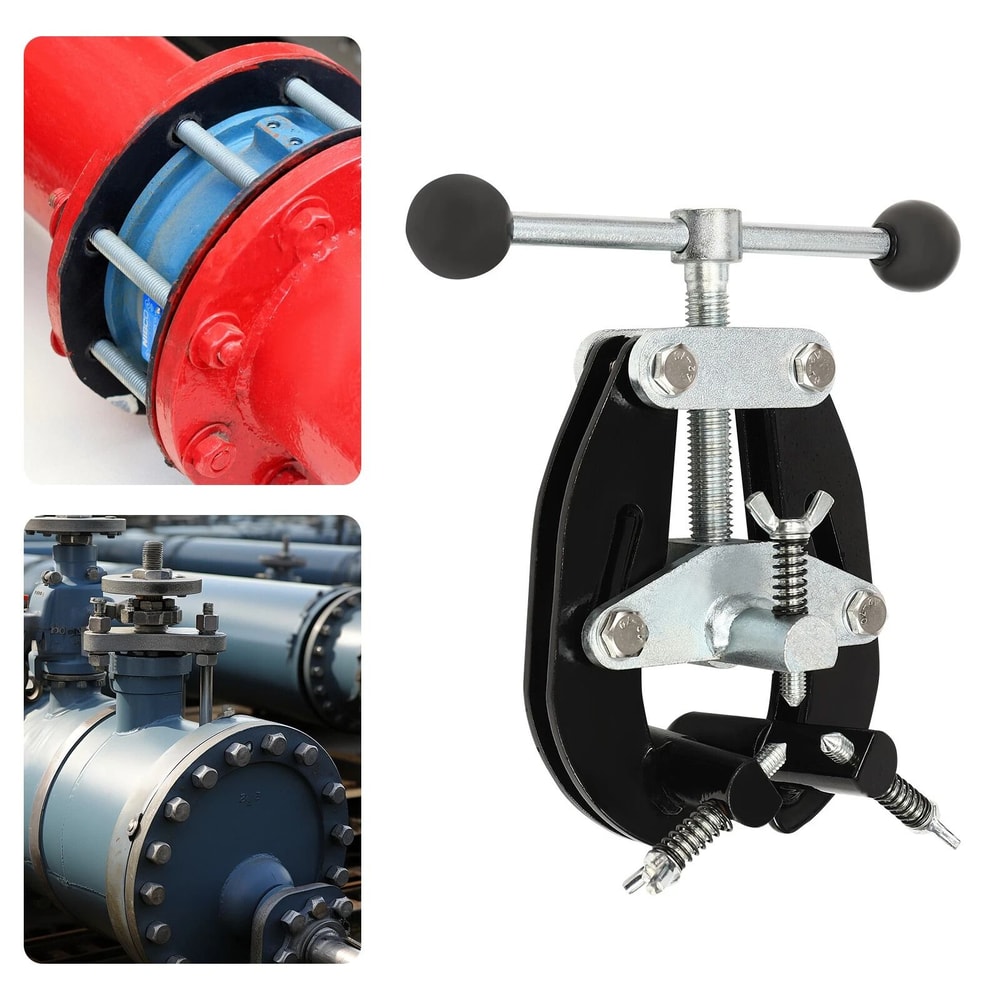 Heavy Duty Pipe Alignment Clamp With Quick Acting Screws For Welding 7