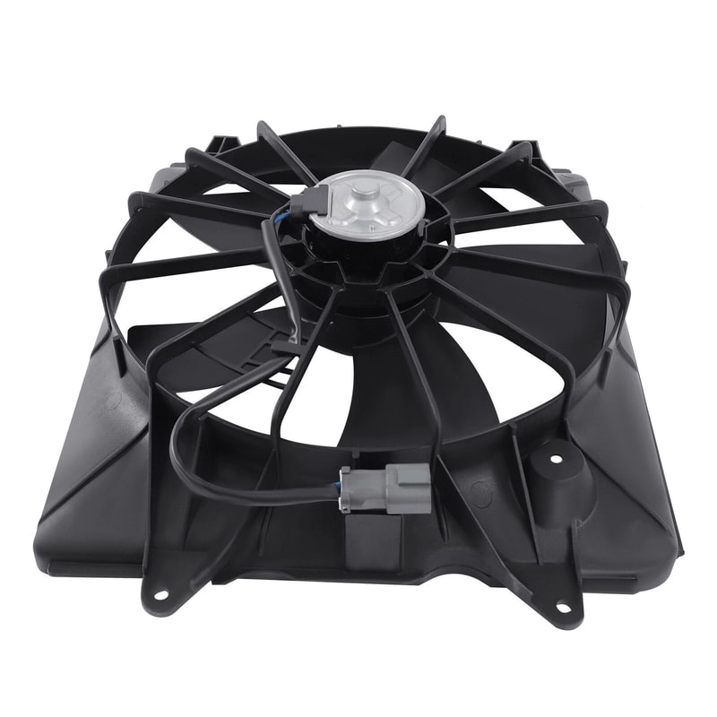 Honda CR V Radiator And AC Condenser Cooling Fan Assembly 1