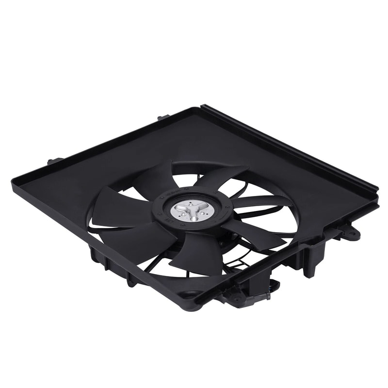 Honda CR V Radiator And AC Condenser Cooling Fan Assembly 3