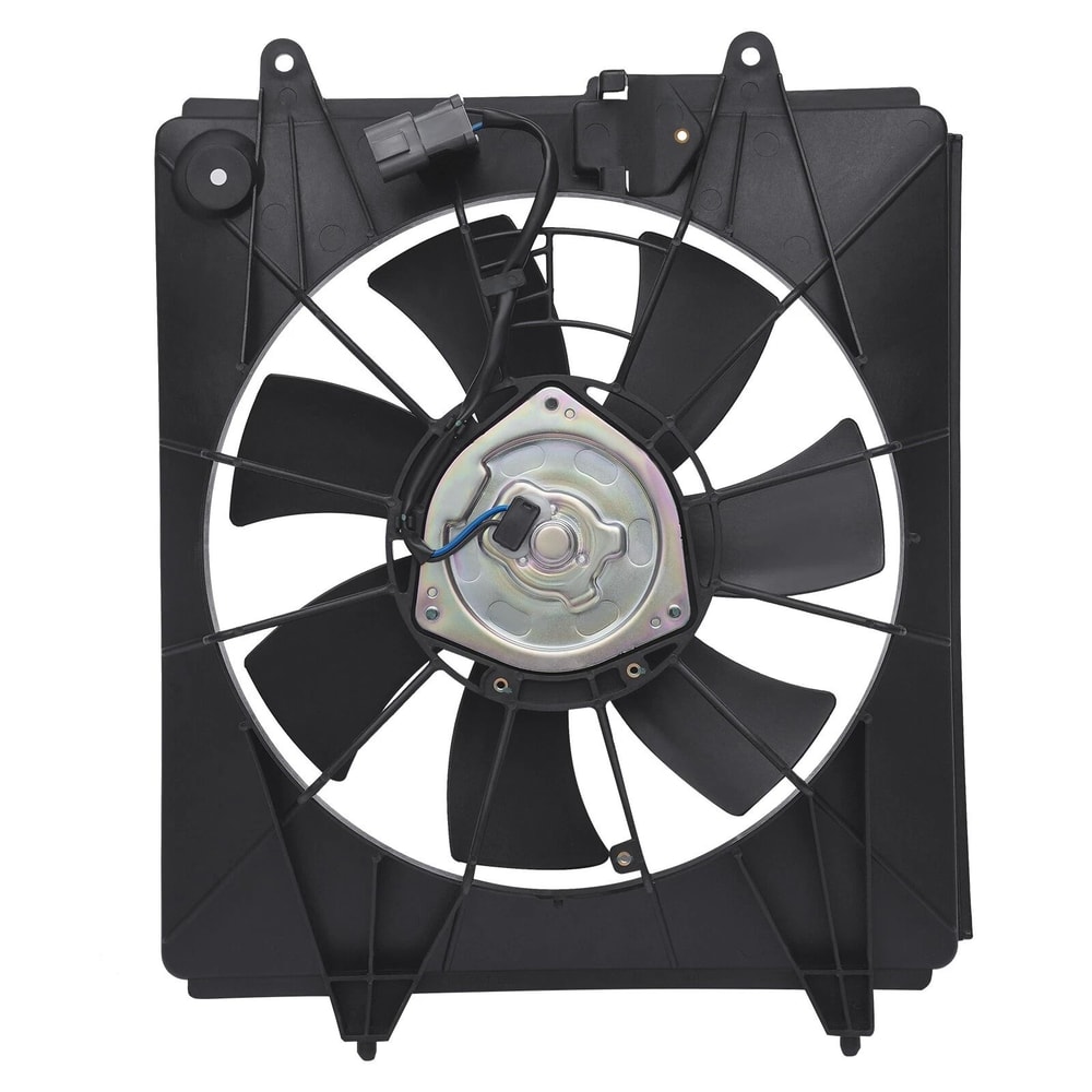 Honda CR V Radiator And AC Condenser Cooling Fan Assembly 4