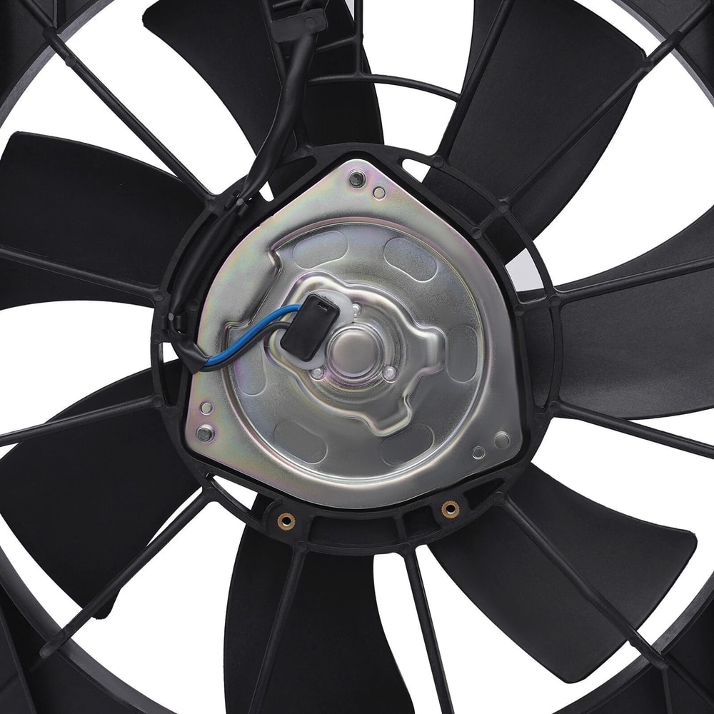 Honda CR V Radiator And AC Condenser Cooling Fan Assembly 10