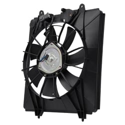 honda cr v radiator and a/c condenser cooling fan assembly