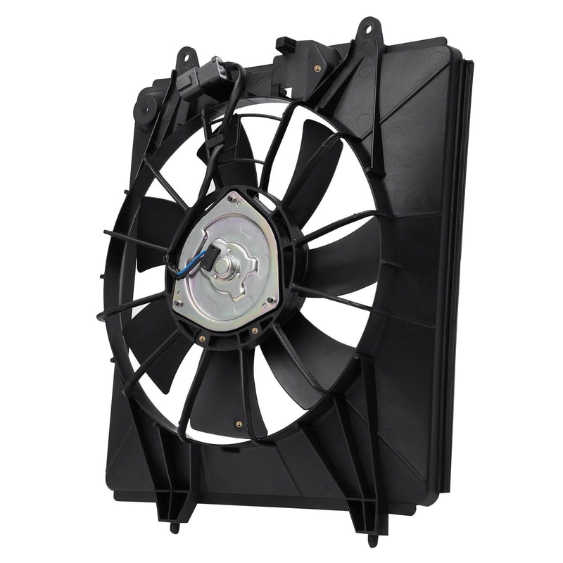 Honda CR V Radiator And AC Condenser Cooling Fan Assembly 0
