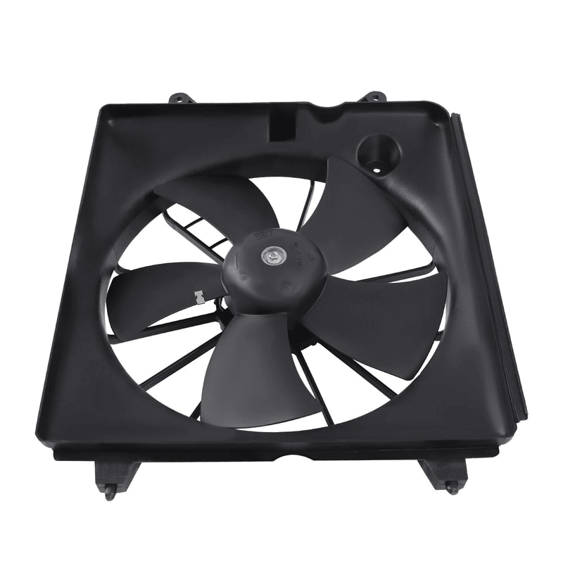 Honda CR V Radiator And AC Condenser Cooling Fan Assembly 13