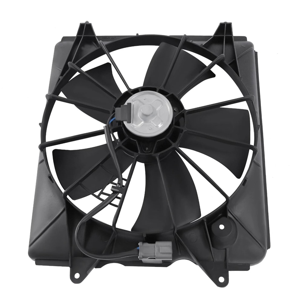 Honda CR V Radiator And AC Condenser Cooling Fan Assembly 14