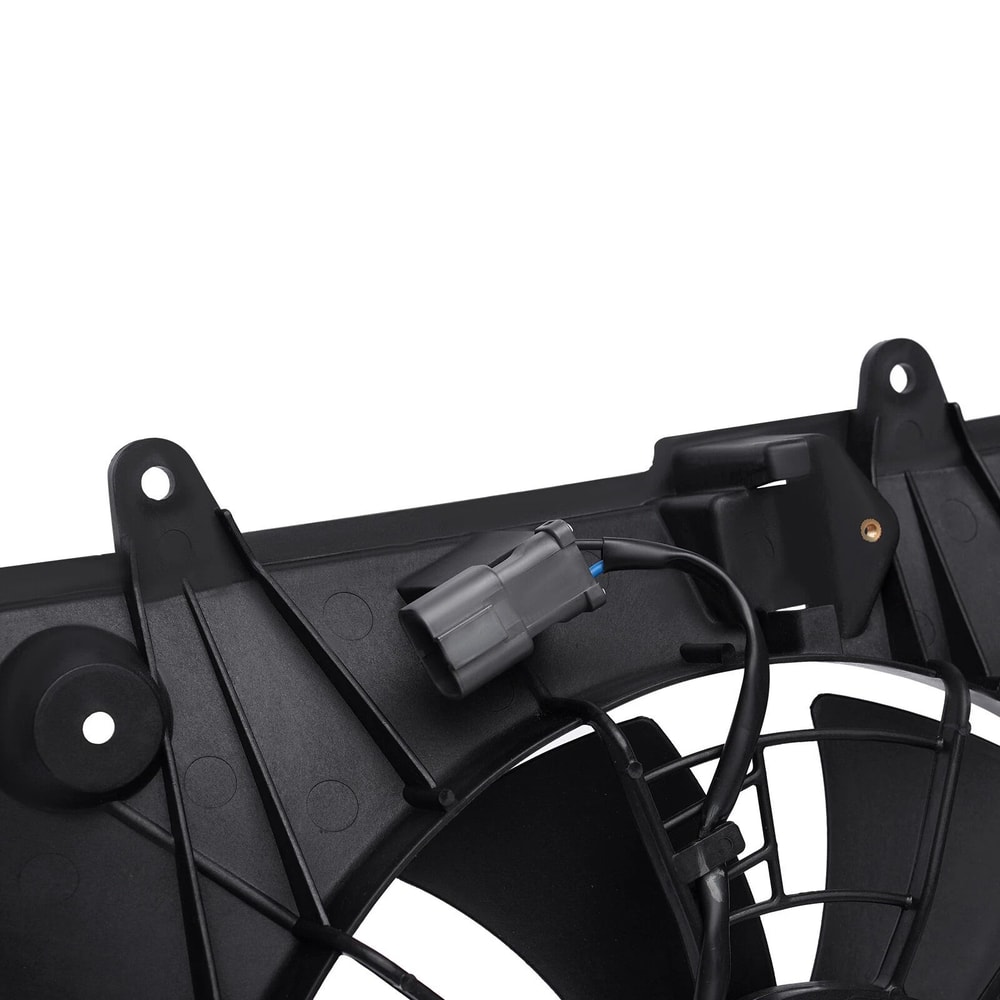 Honda CR V Radiator And AC Condenser Cooling Fan Assembly 9