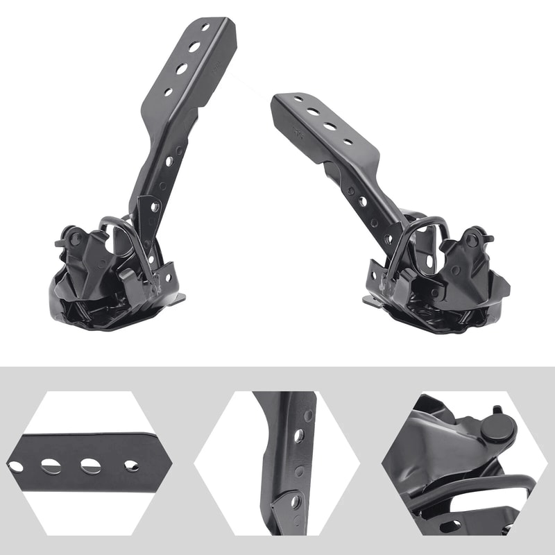 Premium Honda Civic Hood Hinges Set Fits Honda Civic Hood Hinges Driver Passenger Side Direct Repl 16