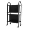 Rolling Library Book Cart With Wheels Double Sided Office Book Organizer 10