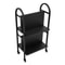 Rolling Library Book Cart With Wheels Double Sided Office Book Organizer 11