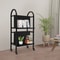 Rolling Library Book Cart With Wheels Double Sided Office Book Organizer 15