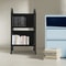 Rolling Library Book Cart With Wheels Double Sided Office Book Organizer 2