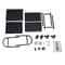 Rolling Library Book Cart With Wheels Double Sided Office Book Organizer 3
