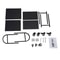 Rolling Library Book Cart With Wheels Double Sided Office Book Organizer 3