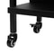 Rolling Library Book Cart With Wheels Double Sided Office Book Organizer 4