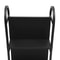 Rolling Library Book Cart With Wheels Double Sided Office Book Organizer 8